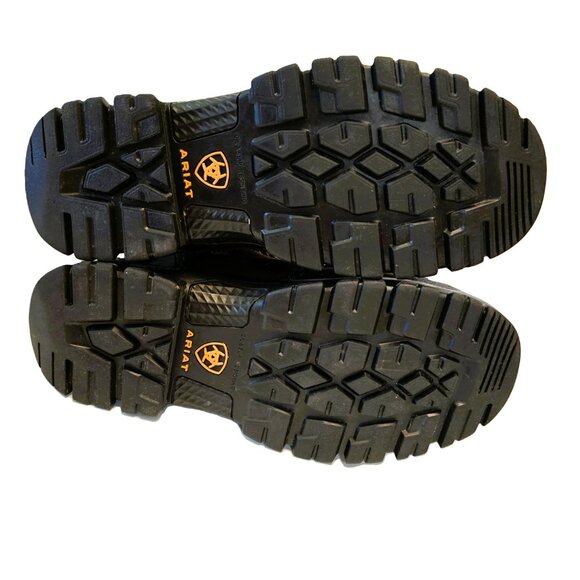 Ariat Work Men's Size 8D ASTM F2413-18 Brown Leather Steel Toe Waterproof Boots - Picture 6 of 10